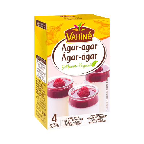 AGAR-AGAR VAHINE 8GR P/4 SOBRES