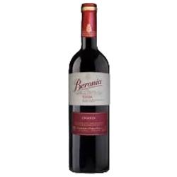 VINO BERONIA TINTO CRIANZA BOTELLA 75 CL.