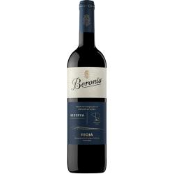 VINO BERONIA TINTO RESERVA BOTELLA 75 CL.