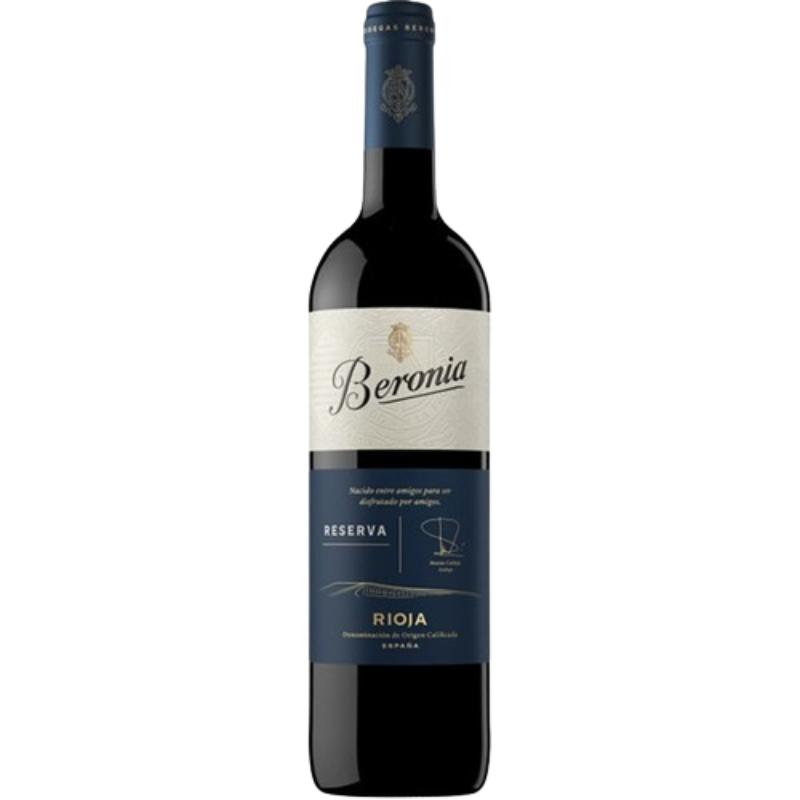VINO BERONIA TINTO RESERVA BOTELLA 75 CL.