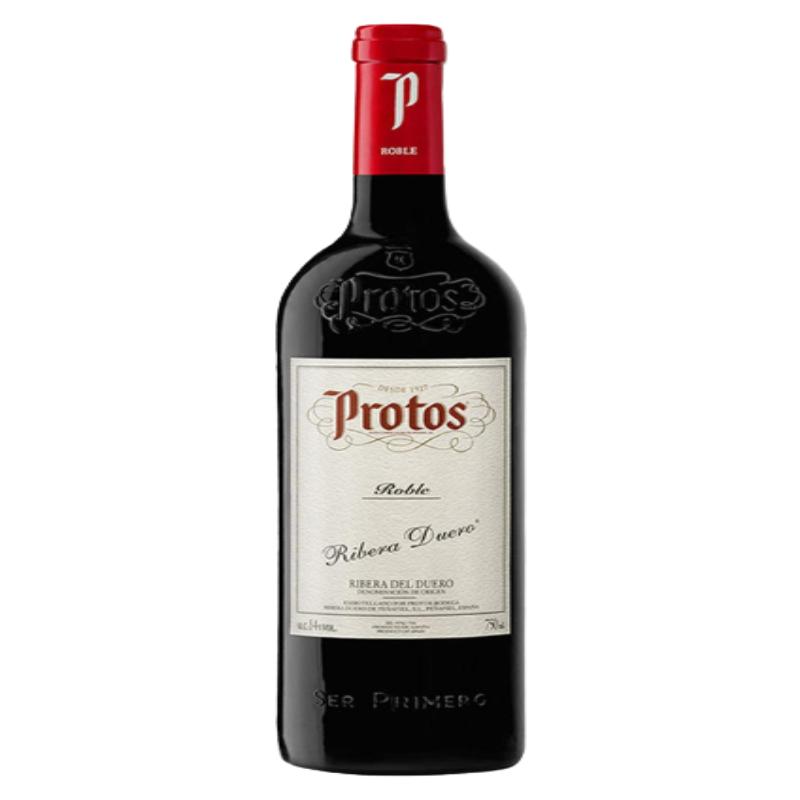 VINO PROTOS TINTO ROBLE BOTELLA 75 CL