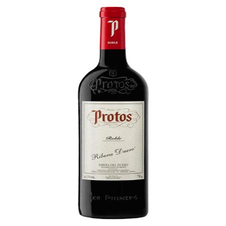 VINO PROTOS TINTO ROBLE BOTELLA 75 CL