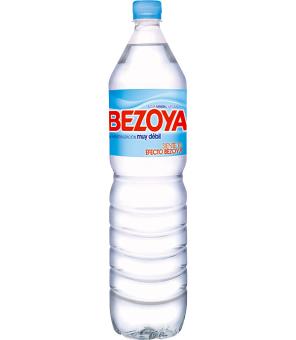 AGUA MINERAL BEZOYA  NATURAL BOTELLA  PET  1,5 L