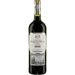 VINO MARQUES RISCAL TINTO RVA.  B/75CL