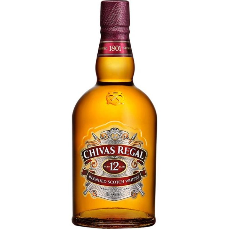 WHISKY CHIVAS REGAL 12 AÑOS B/70 CL