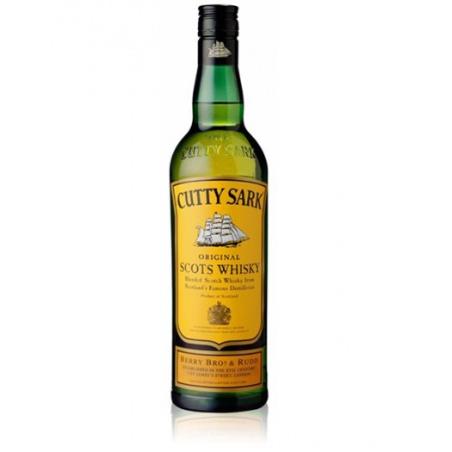 WHISKY CUTTY SARK 40º   BOTELLA-70 CL
