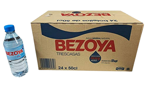 AGUA MINERAL BEZOYA  NATURAL CAJA X 24UD PET 500ML