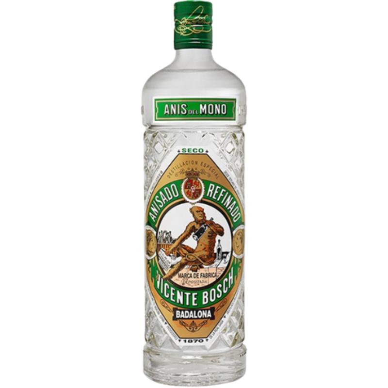 ANIS DEL MONO SECO 40º  BOTELLA 70 CL.