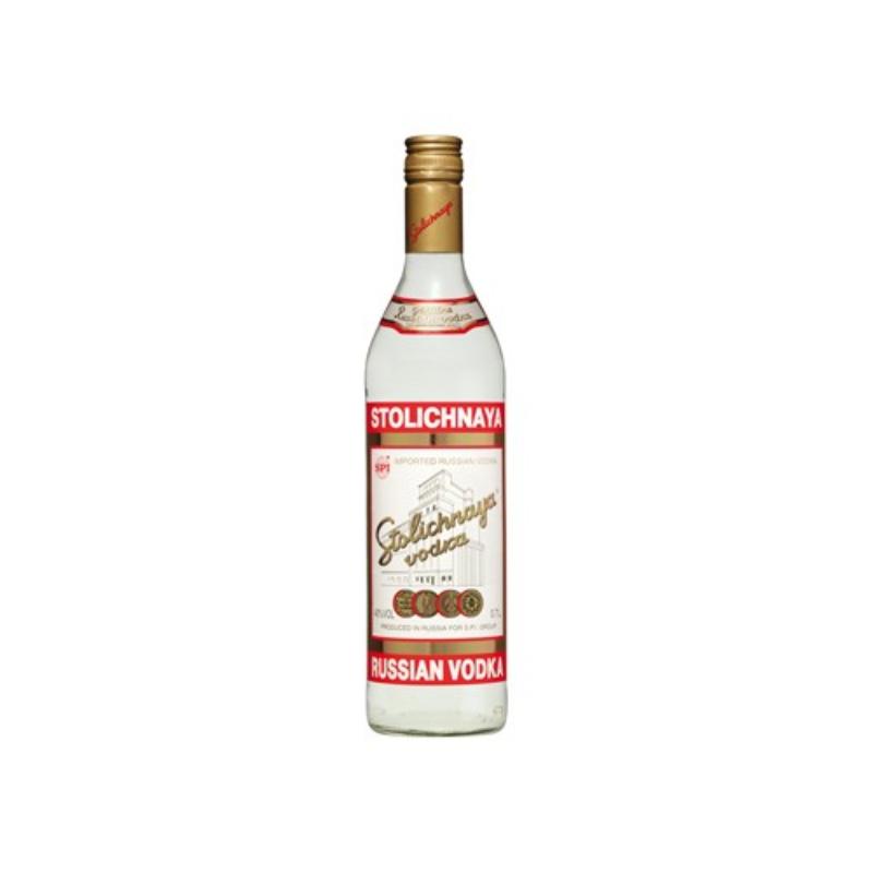 VODKA STOLI (STOLICHNAYA) RUSA ROJA 40º BOT. 70 CL