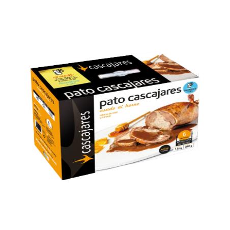 CAS.PATO ASADO RELLLENO MIEL/NARANJA.6.RACION.
