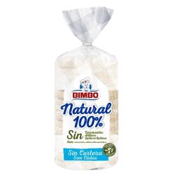 PAN BIMBO NATURAL 100% S/C 450 GR