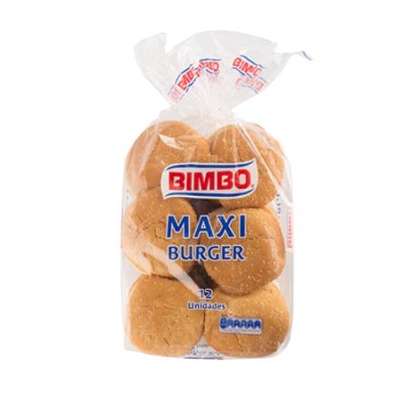 PAN BIMBO BURGUER MAXI 12 UDS