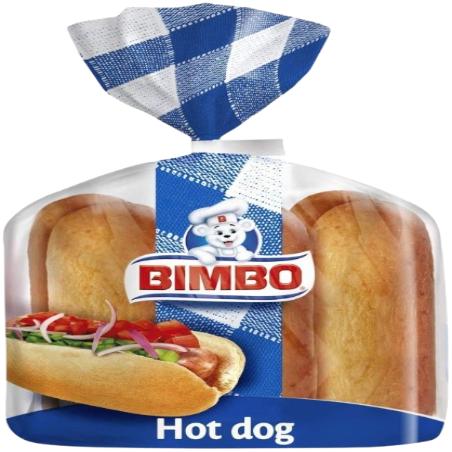 PAN BIMBO HOT DOGS 12 UDS
