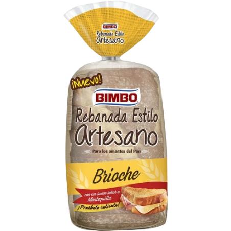 PAN BIMBO ARTESANO BRIOCHE 500 GR
