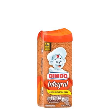 PAN BIMBO SANDWICH INTEGRAL 480 GR