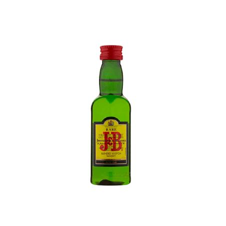 WHISKY MINI J&B   B/ 5 CL P/12 UD