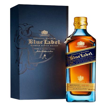 WHISKY J.WALKER BLUE LABEL E/AZUL B/70.CL