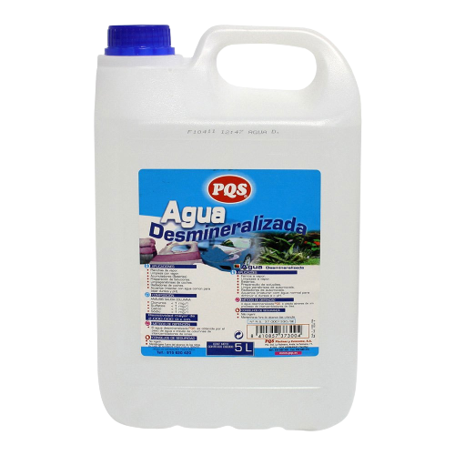 AGUA DESMINERALIZADA PQS GARRAFA 5 L