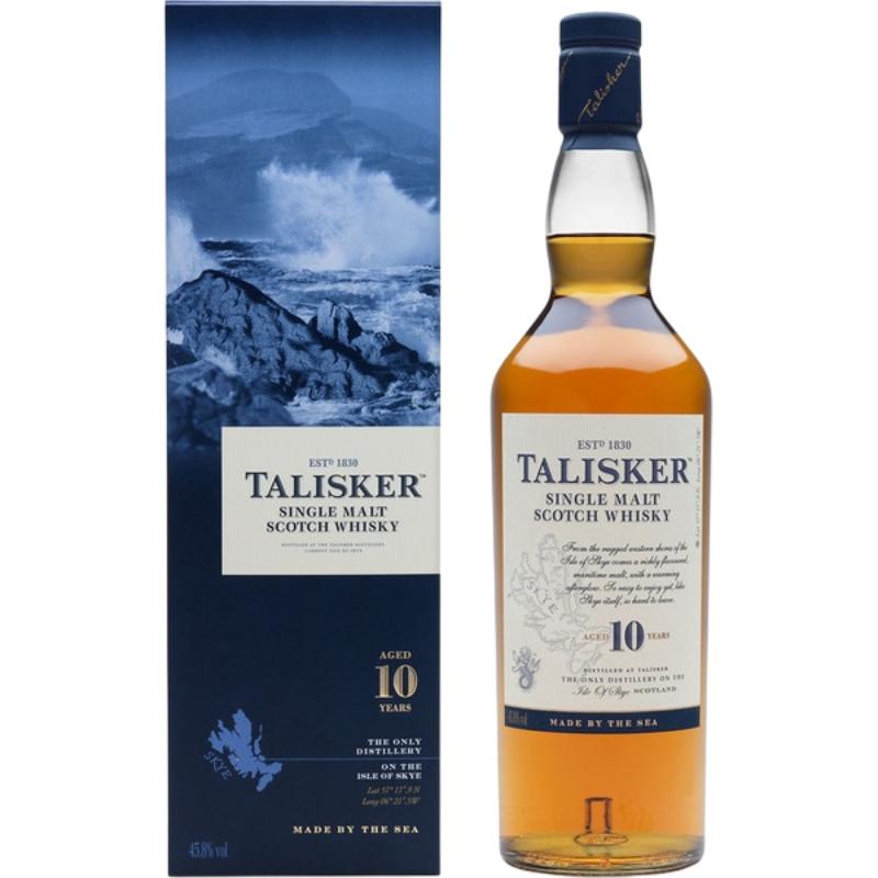 WHISKY TALISKER MALTA 10 AÑOS B/70 CL