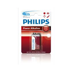 PILAS PHILIPS ALK. POWER LIFE 6LR6 9V B/1 UD.
