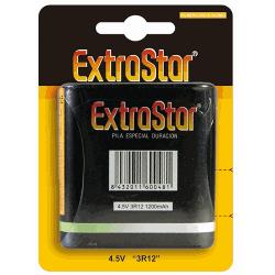 PILAS EXTRASTAR ESP. DURAC. PETACA "3R12"4,5V B/1U