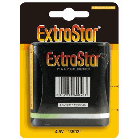 PILAS EXTRASTAR ESP. DURAC. PETACA "3R12"4,5V B/1U