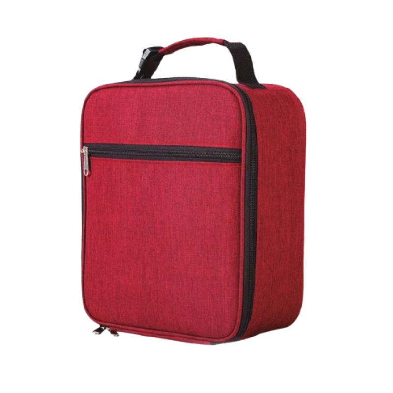 BOLSA TERMICA PORTA ALIMENTOS ROJA  5,5 LITROS