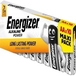 PILAS ENERGIZER ALKALINE LR6 (AA)  B/6+4 UNIDADES