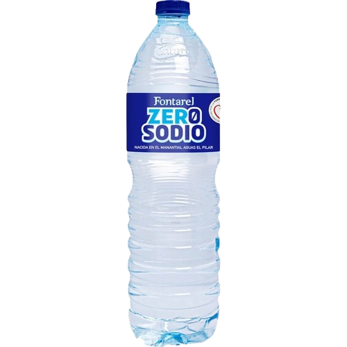 AGUA MINERAL FONTAREL 0% SODIO BOTELLA 1,5L