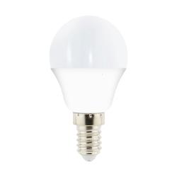 LAMPARA LED EXTRASTA ESFERIC LUZ FRIA E14  6W 45W