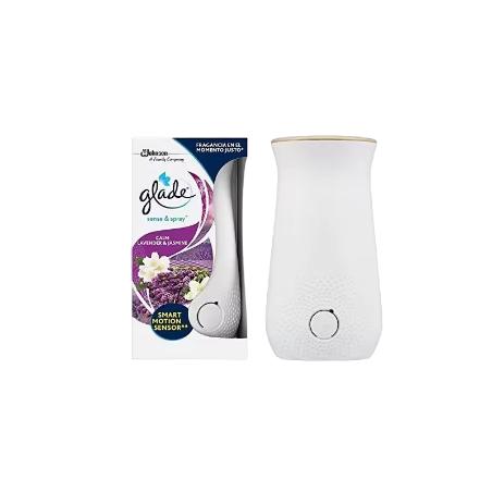 AMBIENTADOR GLADE S & S  LAVANDA JAZMIN APARATO