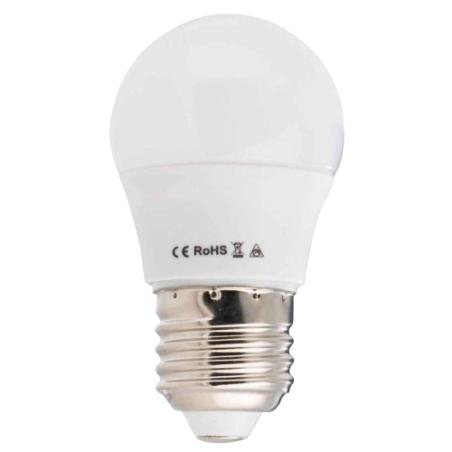 LAMPARA LED EXTRAS ESFERIC LU FRIA E27 4W 32W P/2U