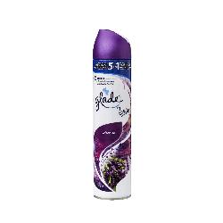 AMBIENTADOR GLADE SPRAY LAVANDA BOTE 300 ML. 
