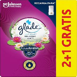 AMBIENTADOR GLADE 1-TOQUE RECAMBIO RELAX ZEN P/3UD