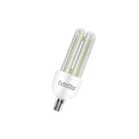 LAMPARA LED EXTRASTA 4 TUVOS LUZ FRIA E14 12W 96W