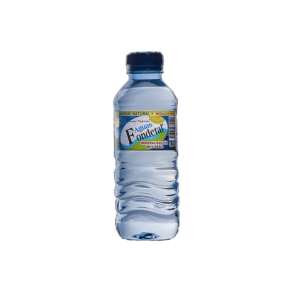 AGUA MINERAL FONDETAL BOTELLA PET-330.ML