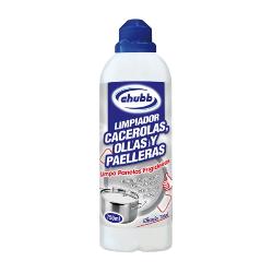 LIMPIADOR CACEROLAS-OLLAS-PAELLAS CHUBB B/750 ML