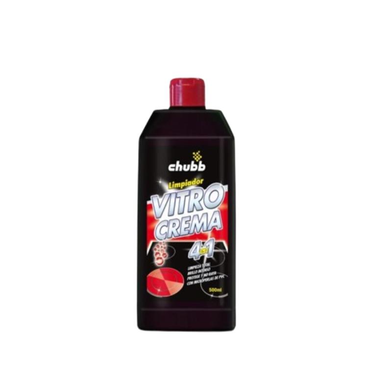 LIMPIAVITROCERAMICA CHUBB CREMA 4EN1 B/500 ML