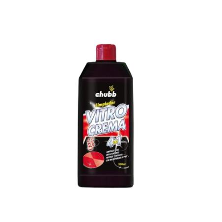 LIMPIAVITROCERAMICA CHUBB CREMA 4EN1 B/500 ML