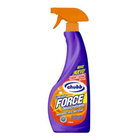 LIMPIADOR FORCE  CHUBB BAÑOS/COCINA PT/750 ML