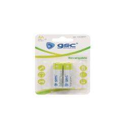 PILAS RECARGABLE GSC HR6 AA 2300 MAH. 1,2V P/2UND