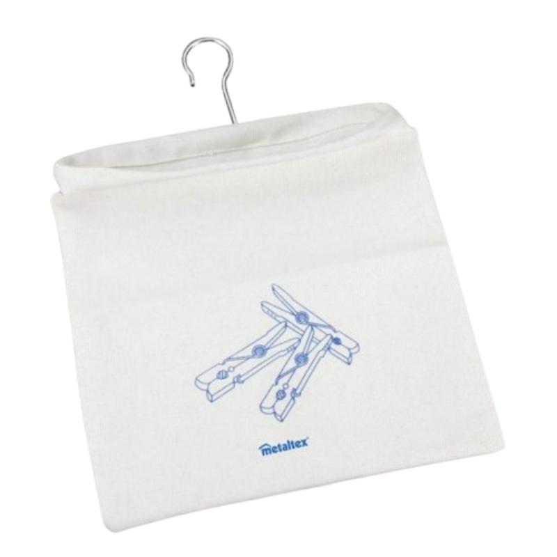 BOLSA PINZAS TENDER ALGODON PEGGY METALTEX UD