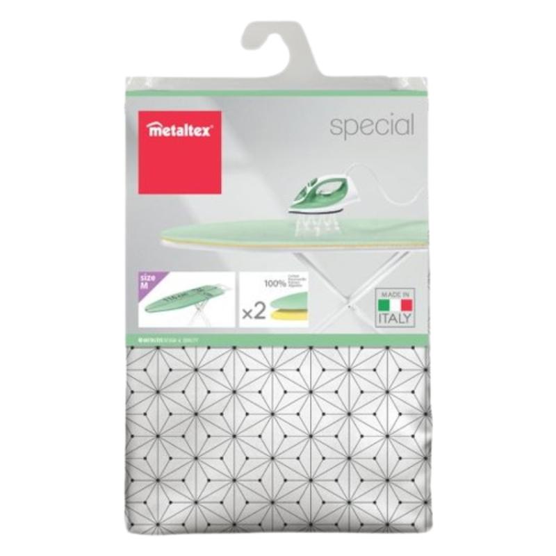 FUNDA 2 CAPAS PARA TABLA PLANCHAR 125X46CM METALTE