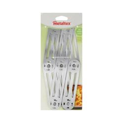 SALVAMANTELES ACERO INOX EXTENSIBLE METALTEX UD.