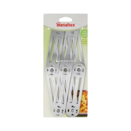 SALVAMANTELES ACERO INOX EXTENSIBLE METALTEX UD.