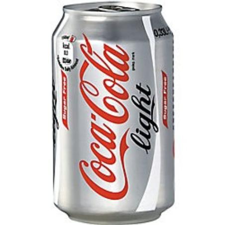 COCA-COLA LATA LIGHT 33 CL