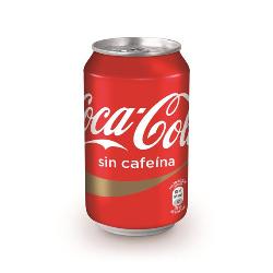COCA-COLA LATA S/CAFEINA 33 CL