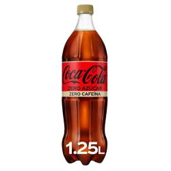 COCA-COLA PET 1.25 LITRO ZERO-ZERO .UD.