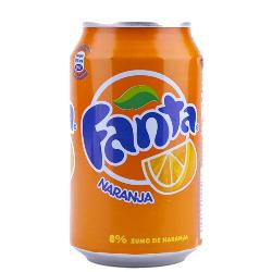 FANTA NARANJA LATA   33 CL