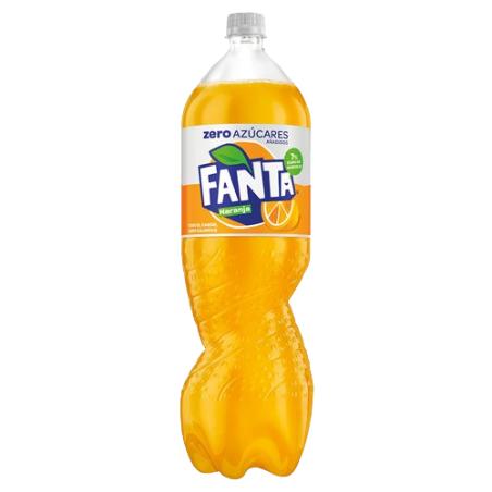 FANTA ZERO NARANJA BOTELLA 2 L